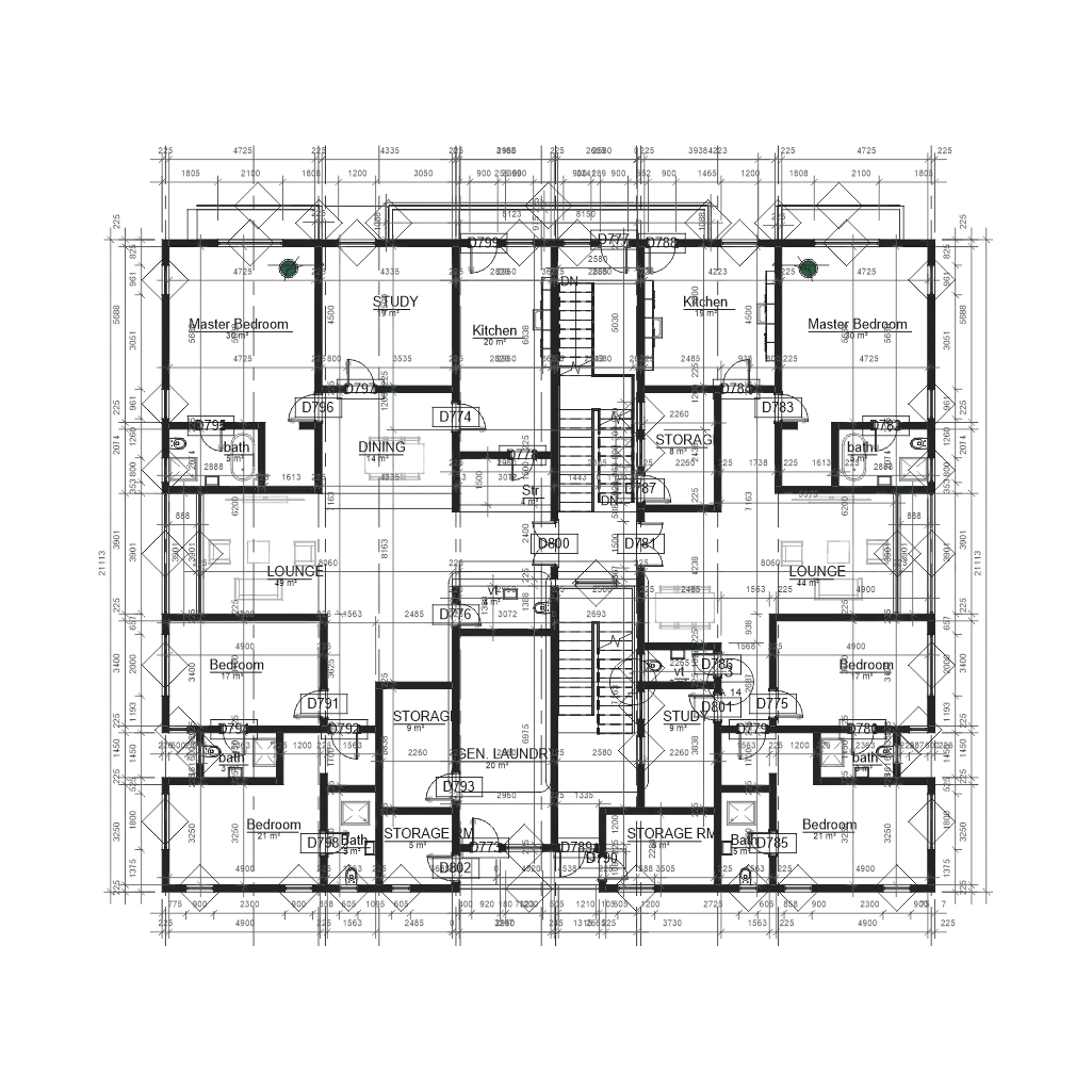 First Roof Plan