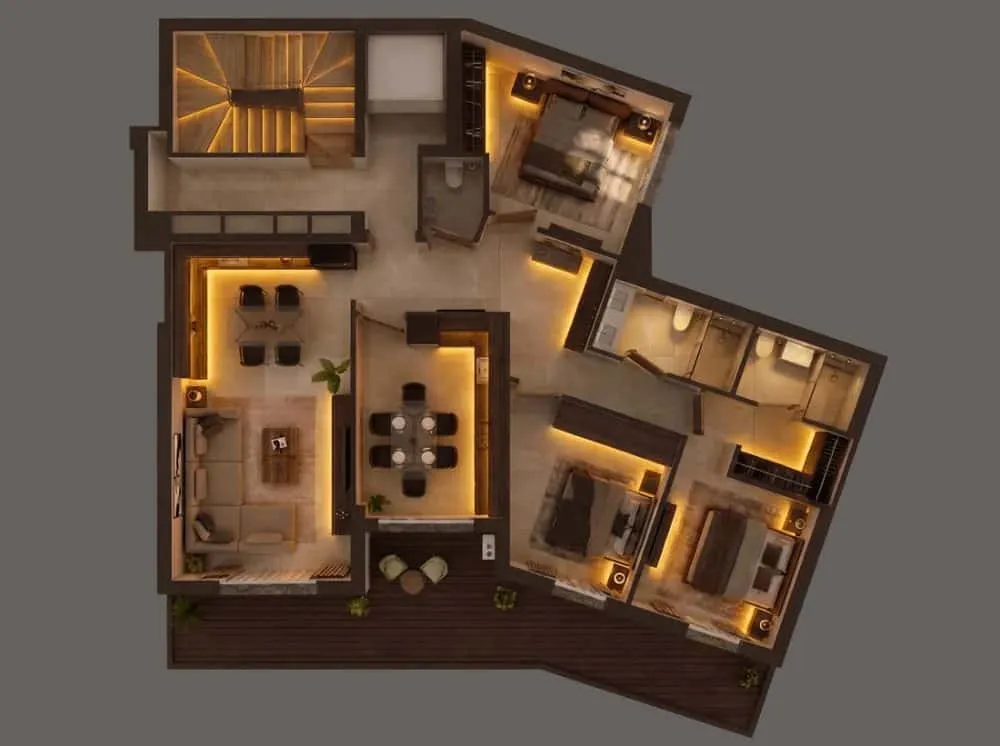 Appartement F4 pas cher à Chéraga