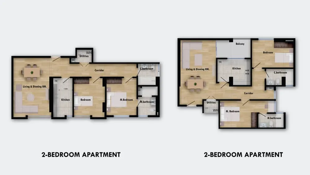 Bole Homes – Two Bedroom Apartment — Addis Ababa