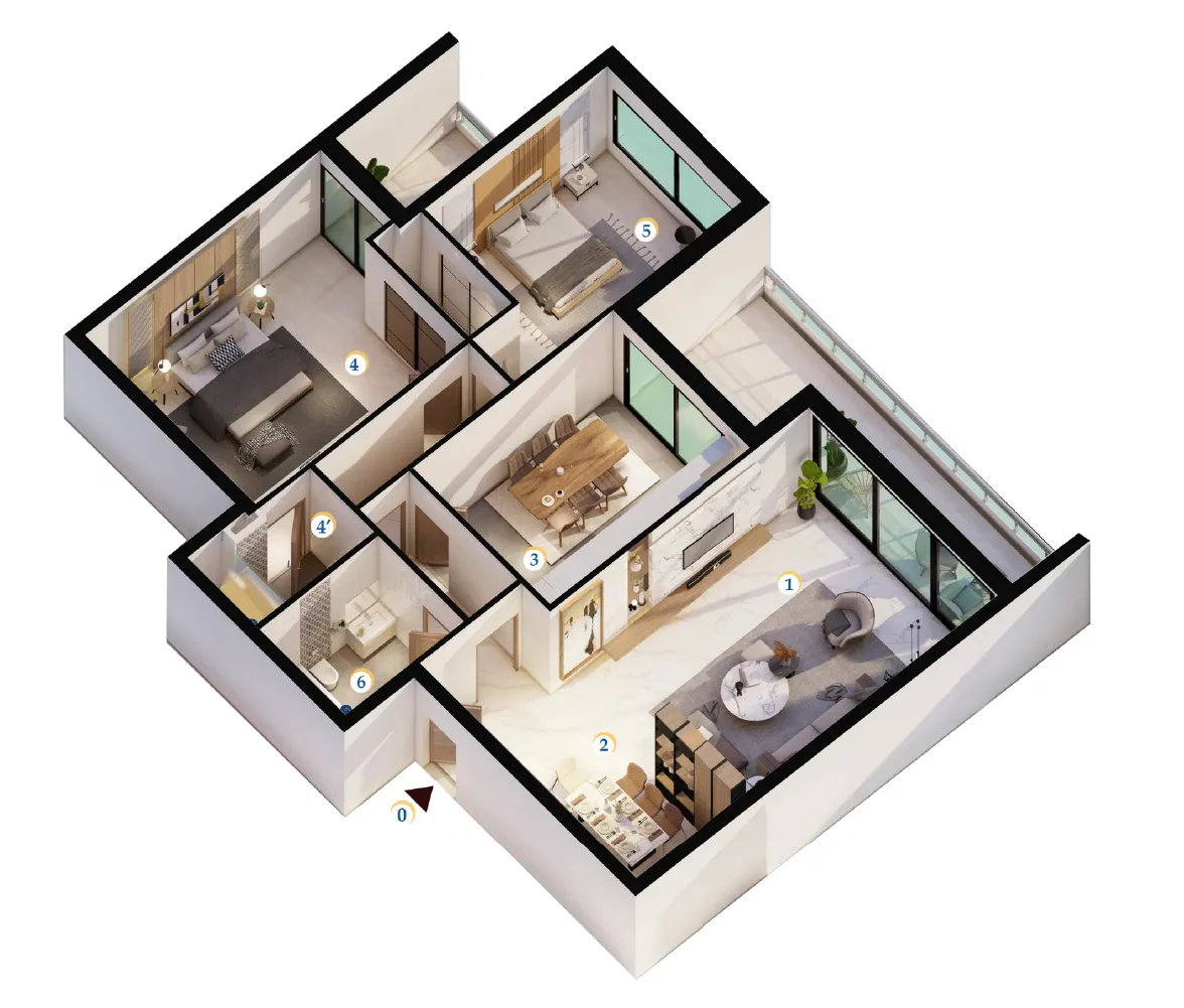 Residence LES EMIRS II — Sousse