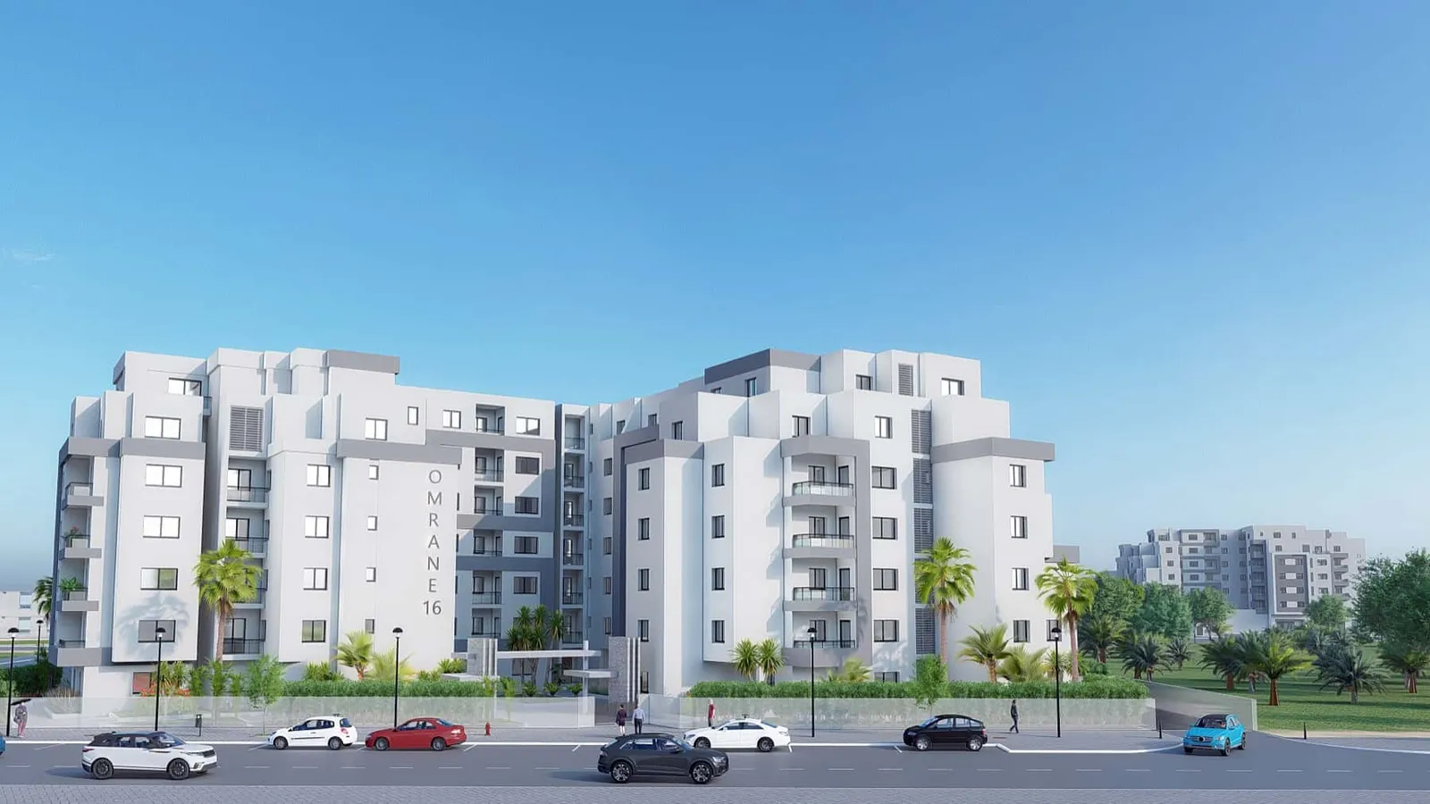 Omrane 16 Residence — Blocs D · E · F
