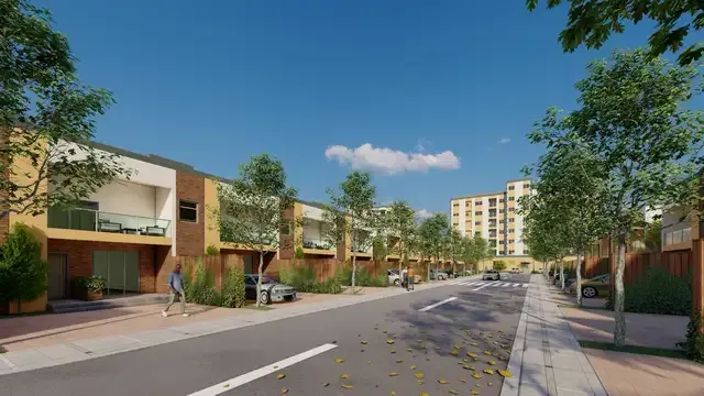 Modern Townhomes Offering Privacy and Contemporary Living