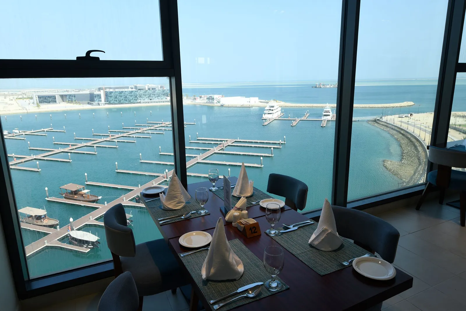 Dareen Marina view from hotel restaurant 01