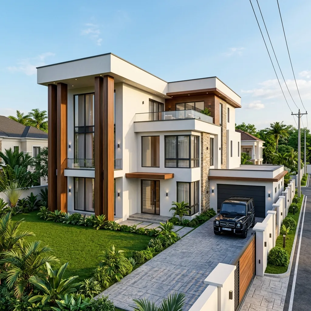 Royalhills Estate, Asokoro Extension — 400 Sqm — 4 Bed Semi-Detached Duplex + BQ Plot