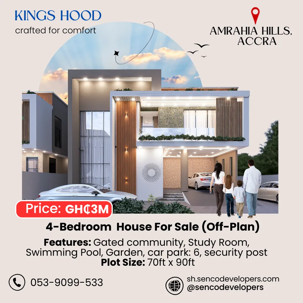 Land for sale at Senco City, Winneba Junction — Winneba