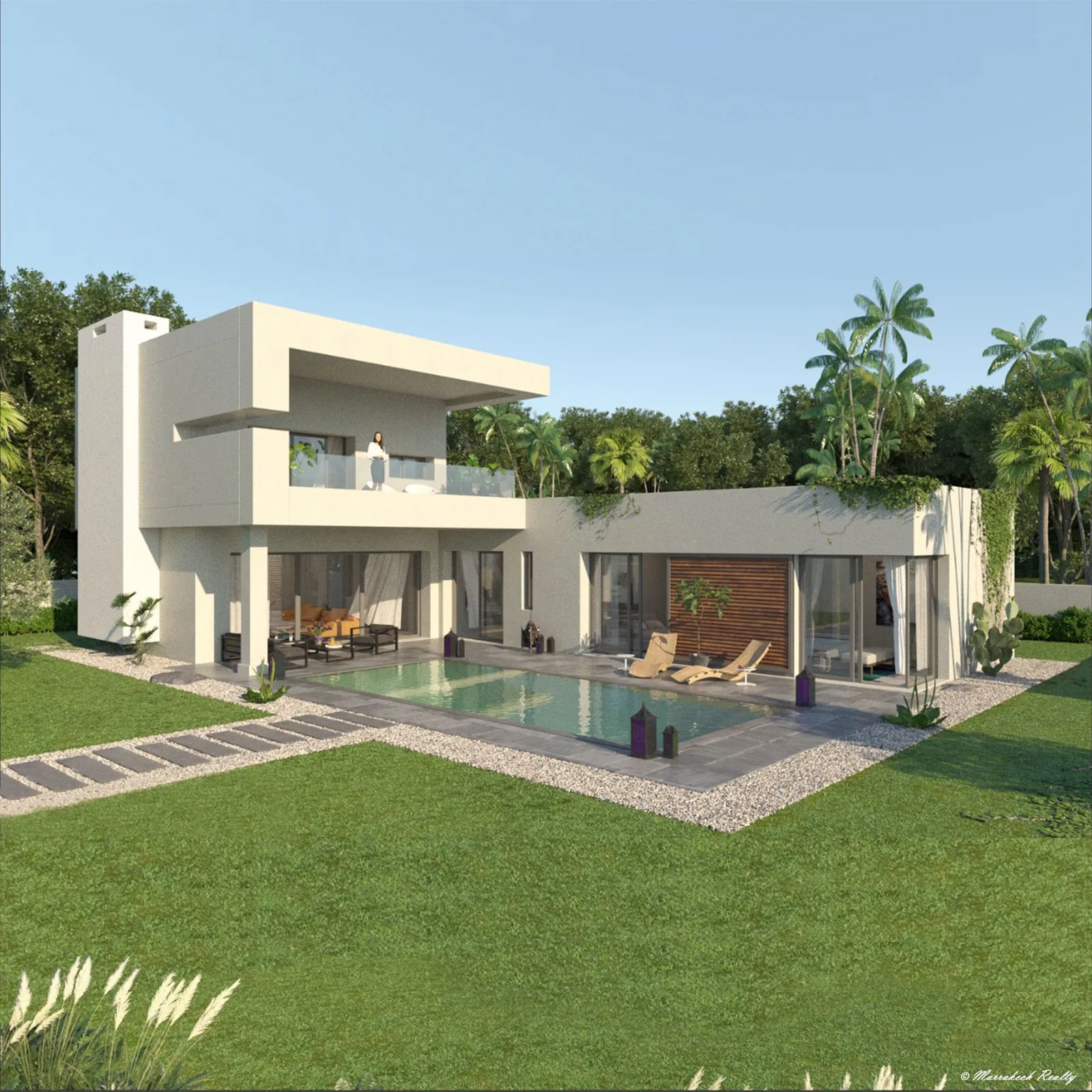 Villas contemporaines proches de Marrakech