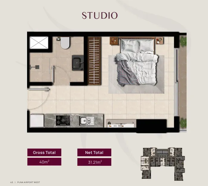 Studio Apartment For Sale - PUNA 1