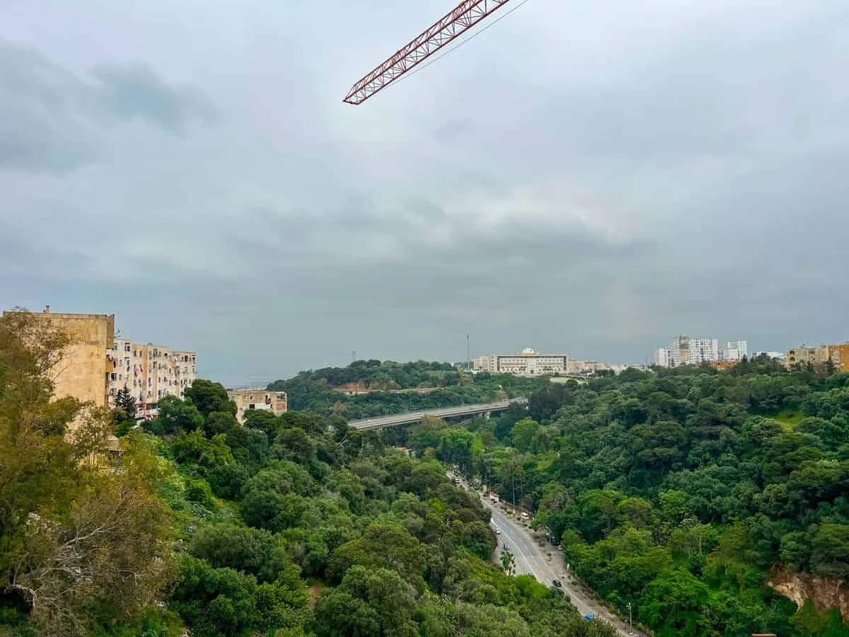 Vue à partir d'un appartement