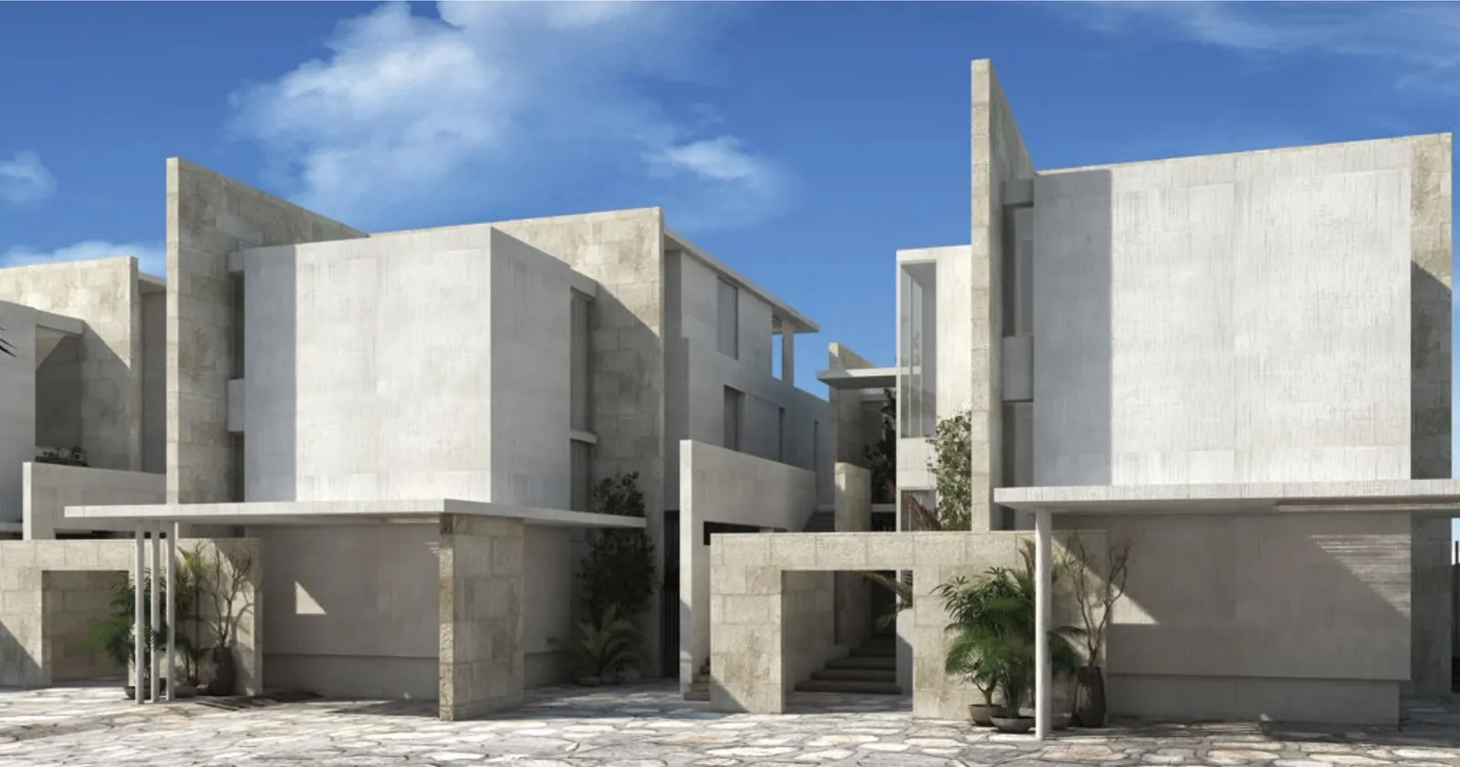 Seashell - Contemporary Architecture with Concrete and Stone