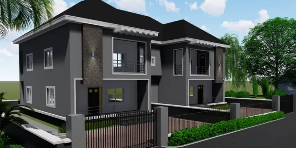 2 Bedroom Semi-Detached Duplex