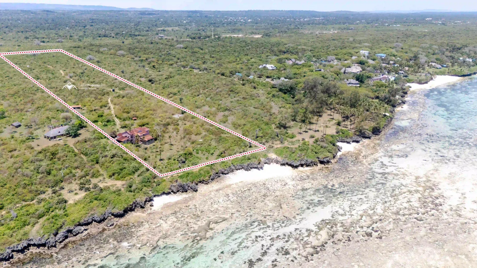 Prime 20-acre beachfront landholding