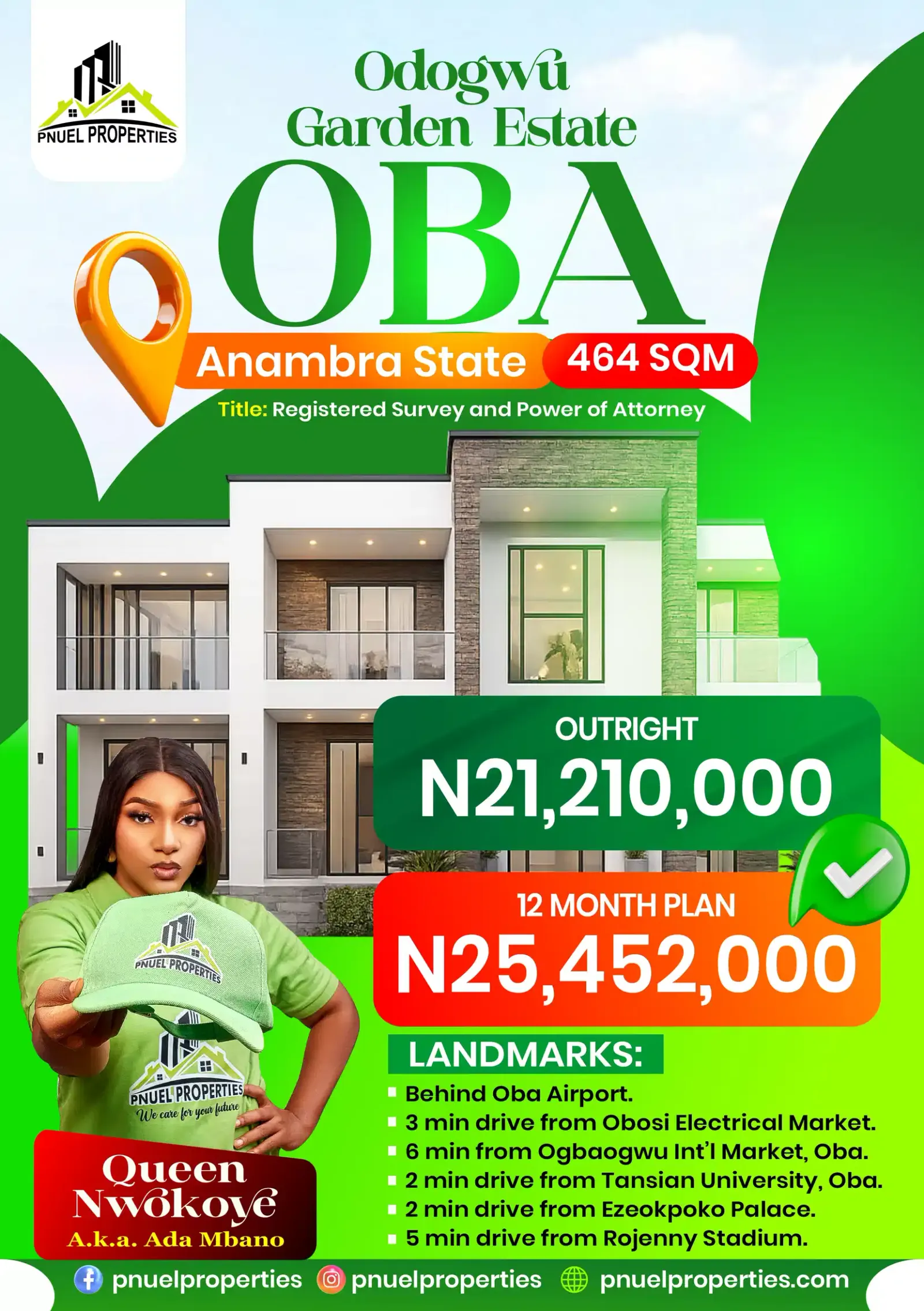 Odogwu Garden Estate – Oba