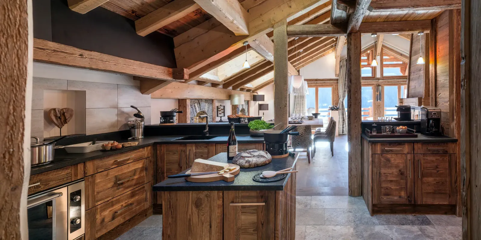 La Ferme de Juliette - Le Grand-Bornand - Été - Cuisine