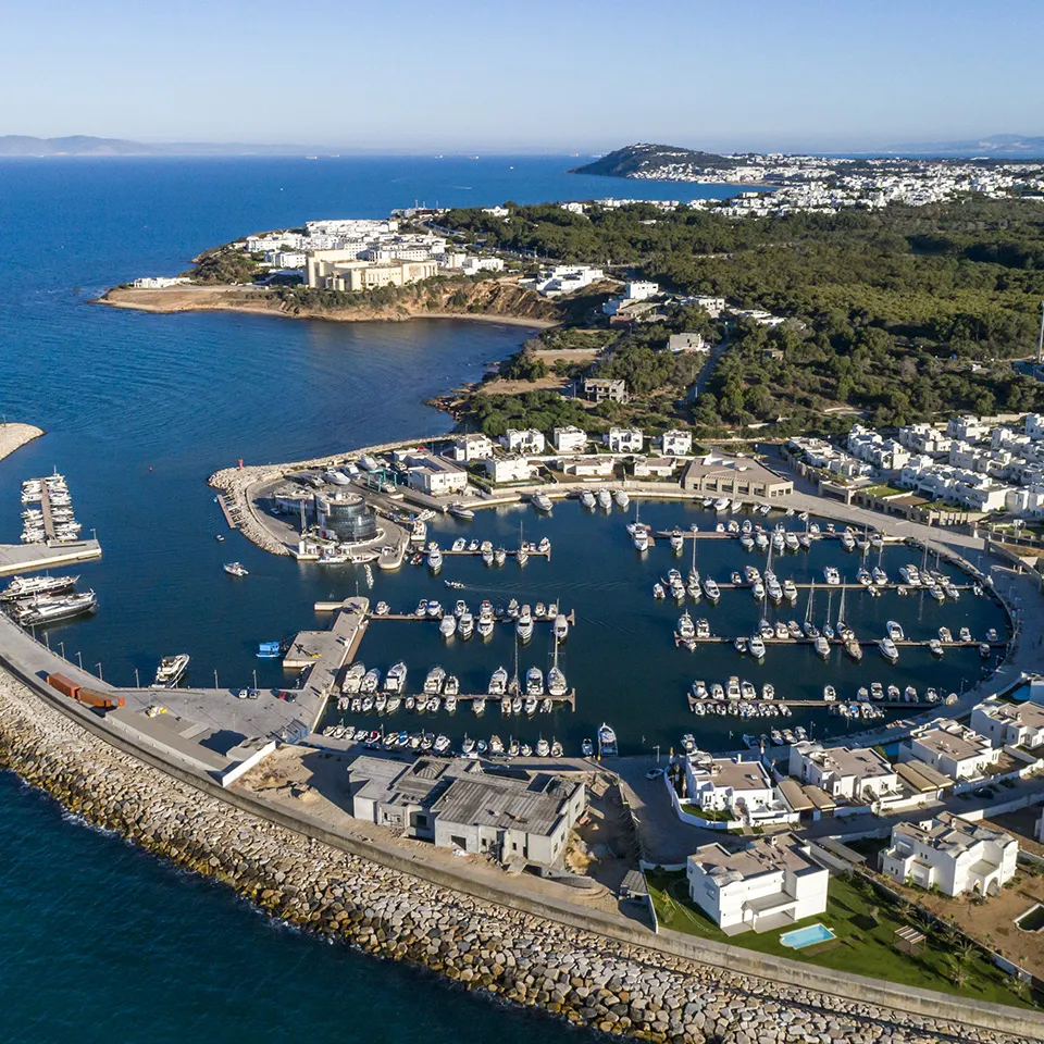 La baie marina Gammarth — Gammarth