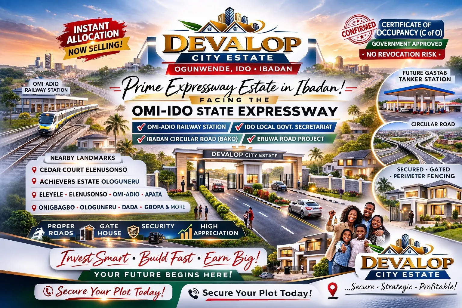 DEVALOP CITY ESTATE — Ibadan