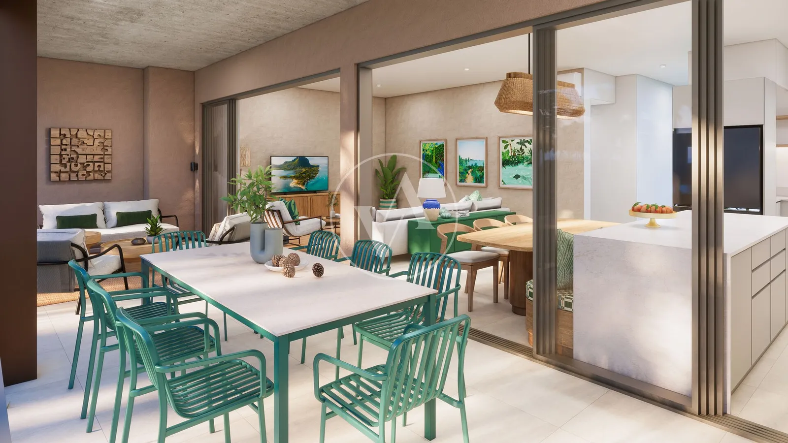 Appartement Smart City – 3 chambres – Anse la raie