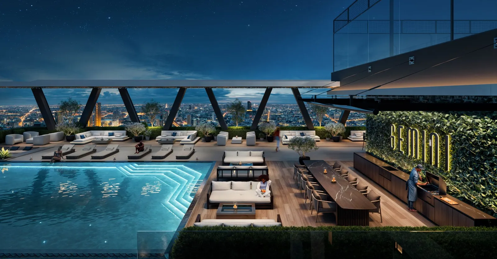 Rooftop Pool