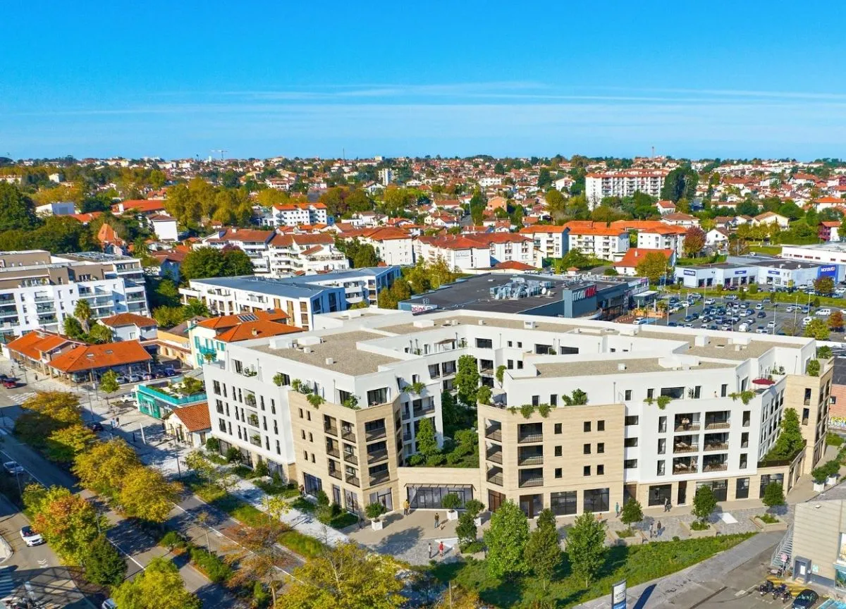 Vue aérienne de Cap A Vita - programme immobilier neuf à Anglet