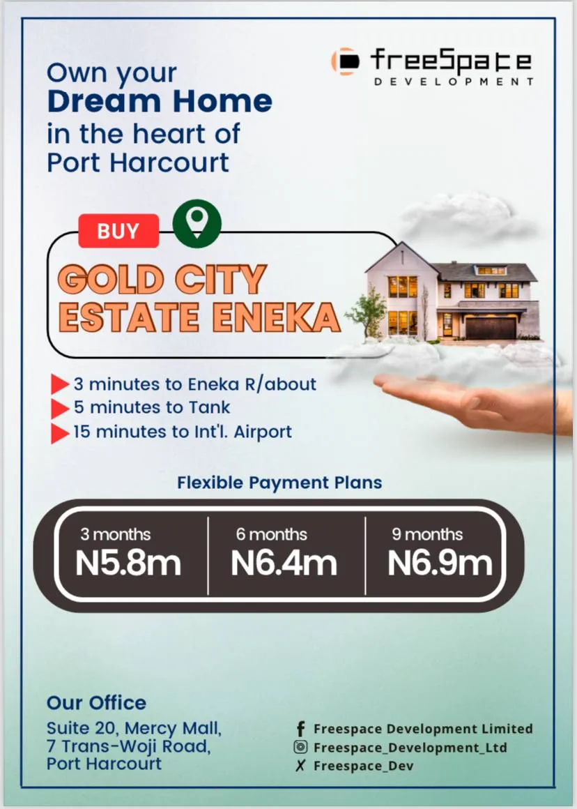 Gold City Estate — Port Harcourt
