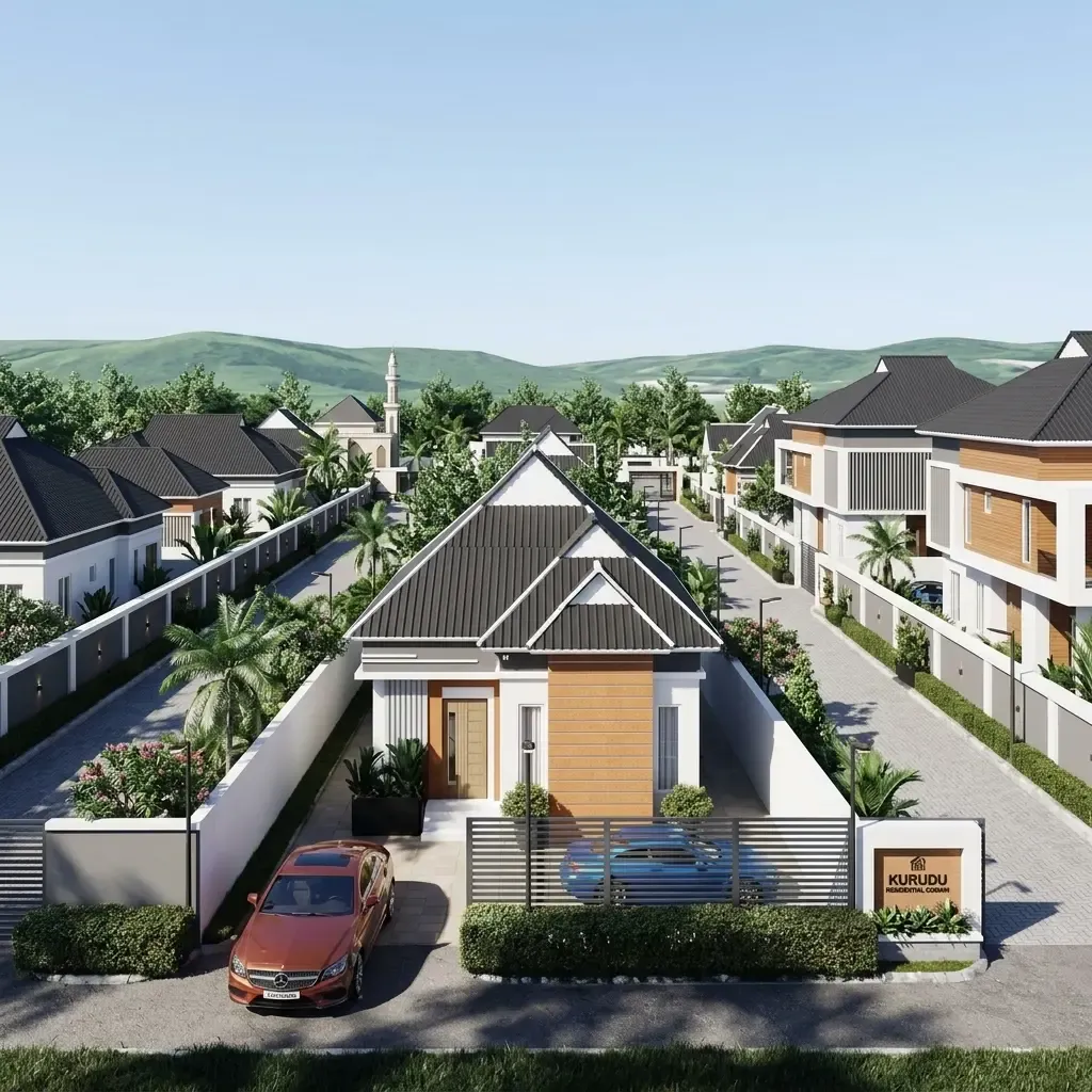 Champions City, Kuje — 250 Sqm — 4 Bed Terrace Duplex Plot — Abuja