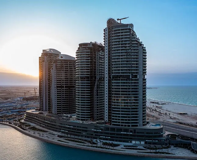 Beachfront Towers — New Alamein City