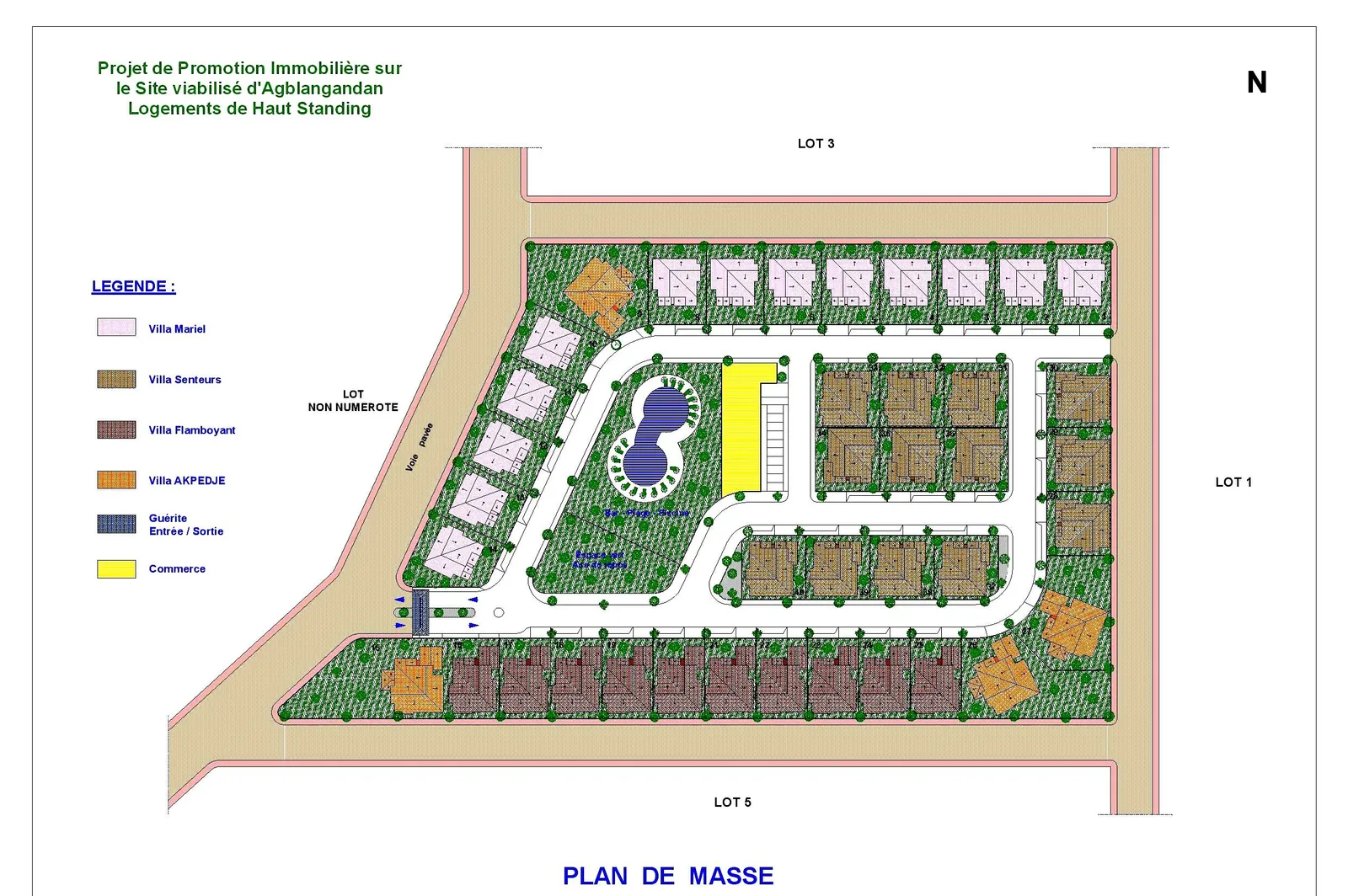 Complexe résidentiel Bel Air Agblangandan — Cotonou