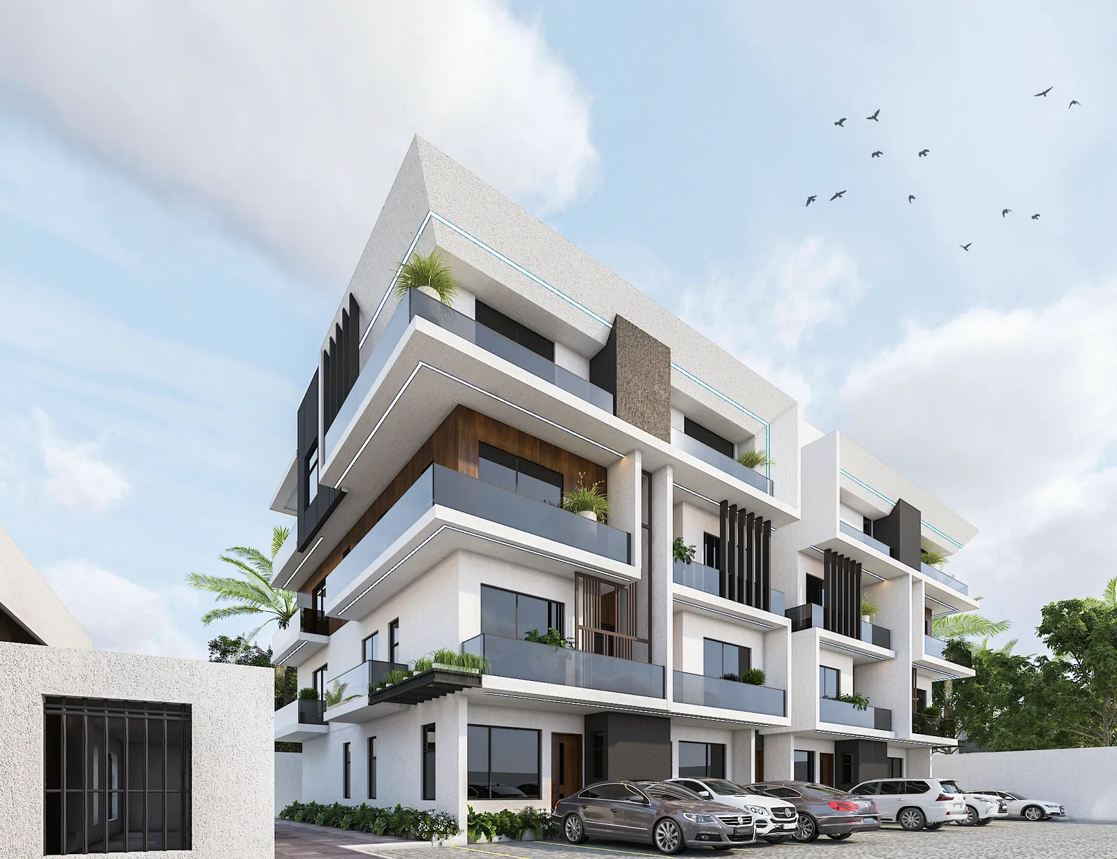 4-Bedroom Terrace Duplex with Room BQ on G2 Level