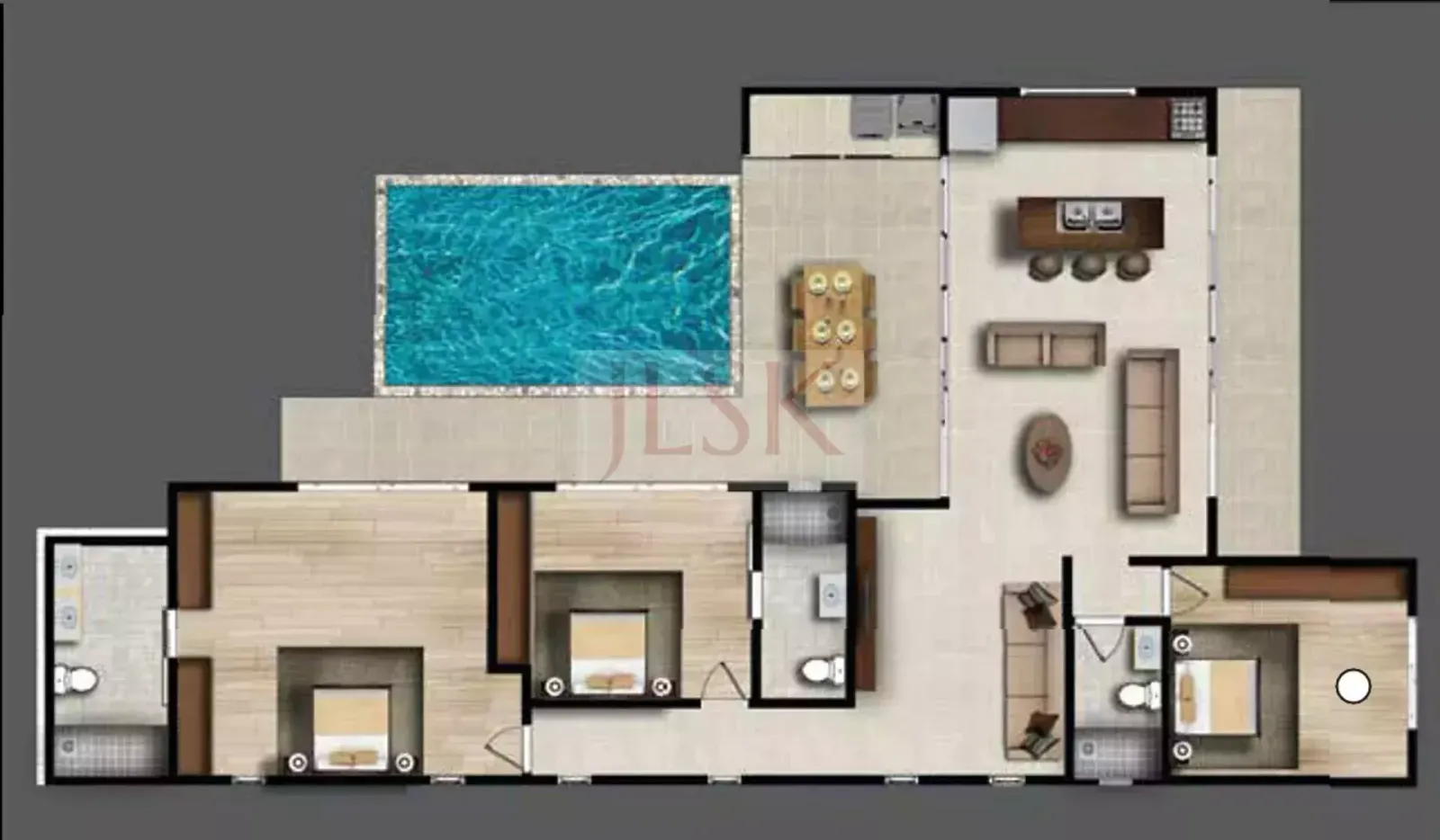 Development Villa Petit Raffray