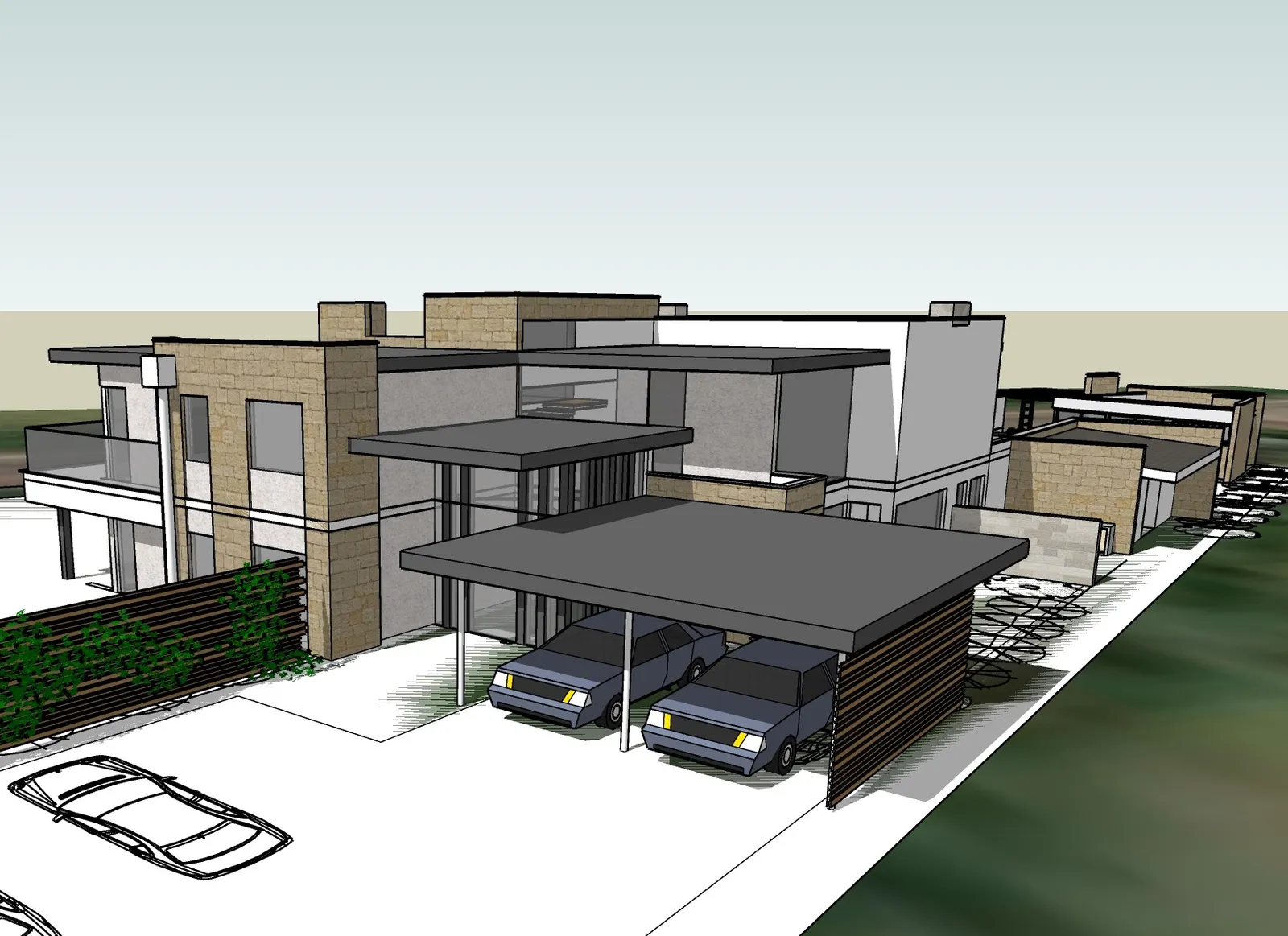 Residential Maisonette House
