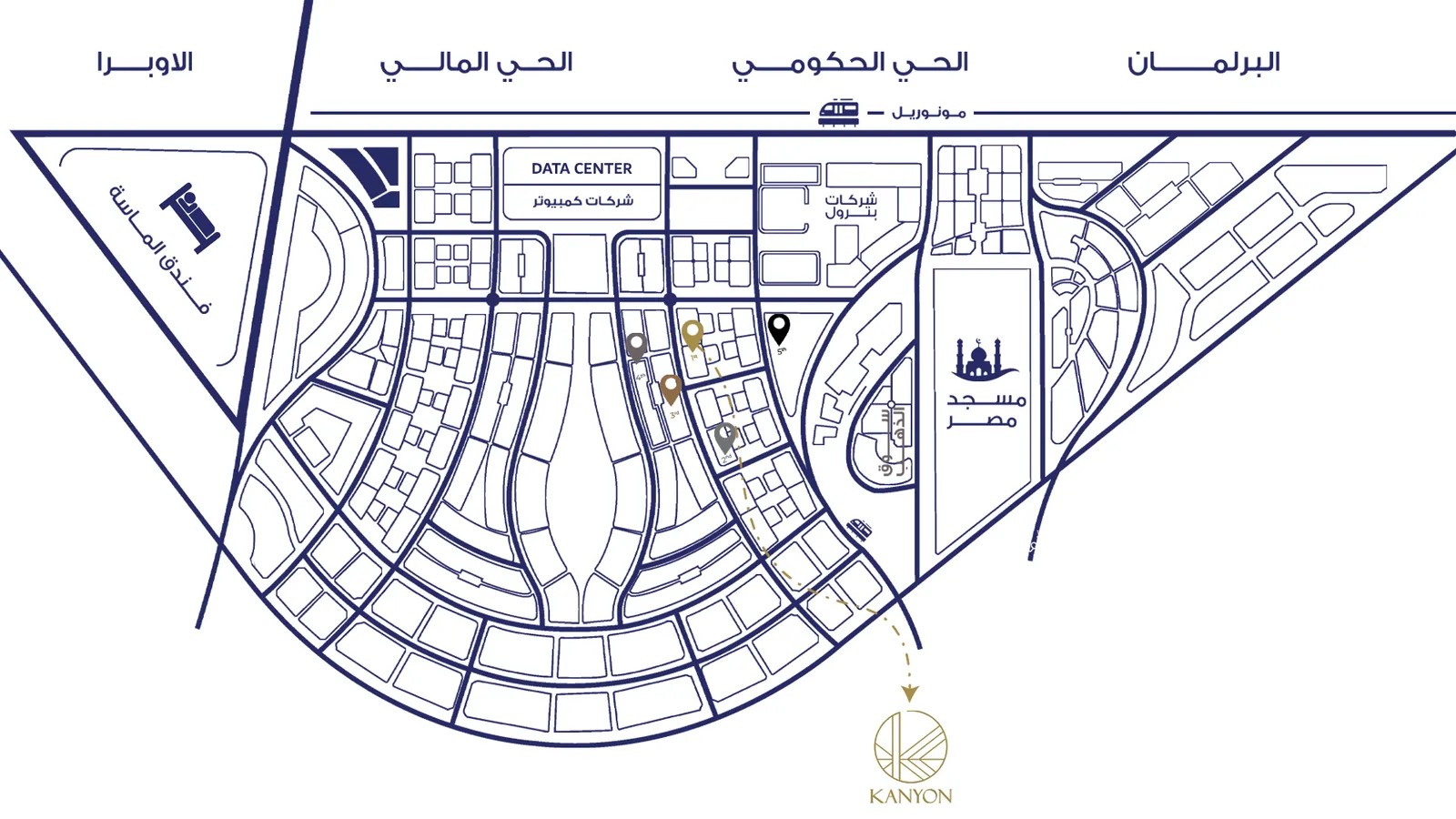 Kanyon Business Complex — New Cairo