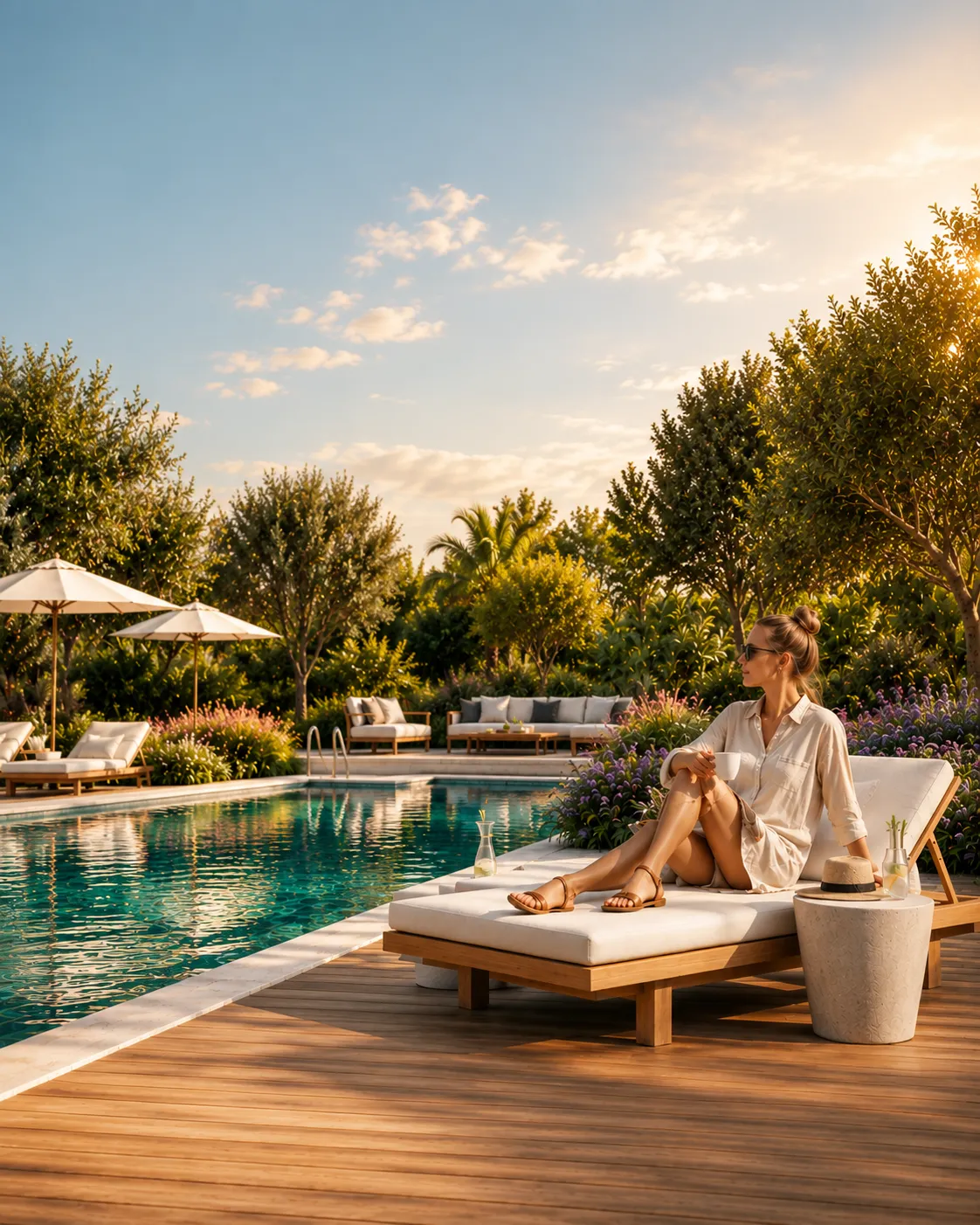 Piscine du villa