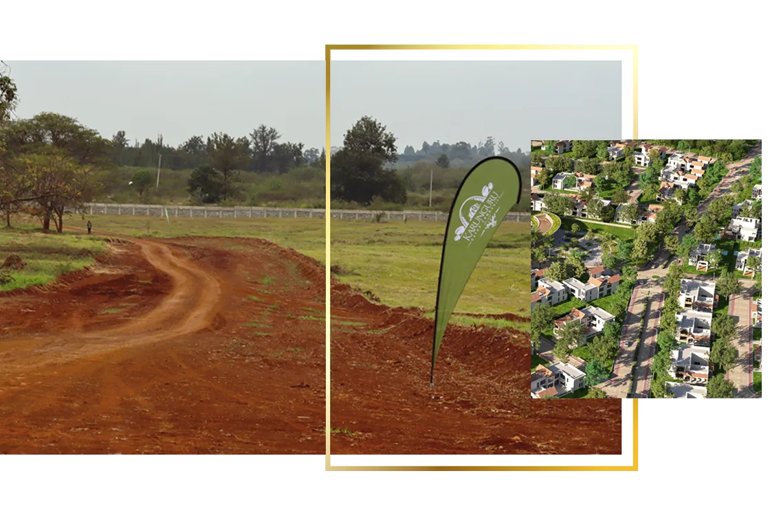 Spacious , 1/4 serviced plots, in a controlled residential development on Kenyatta Rd, Kiambu County, Kenya