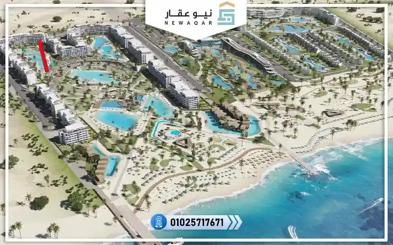 شاليه 175م للبيع بفيو لاندسكيب