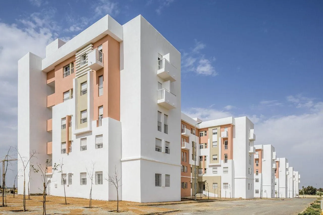Jnane Sidi Allal El Bahraoui : Façade Immeuble R+4