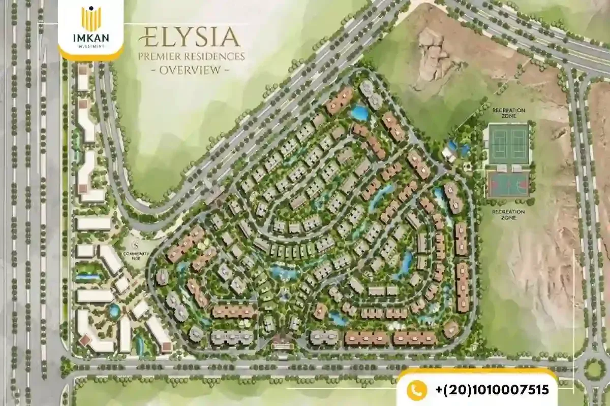 ماستر بلان كمبوند فاليز التجمع السادس Vallis Sky Abu Dhabi