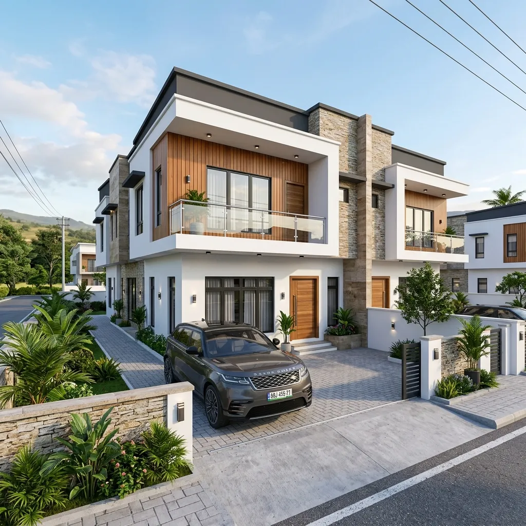 Double King Deluxe, Jikwoyi — 180 Sqm — 2 Bed Terrace Duplex Plot