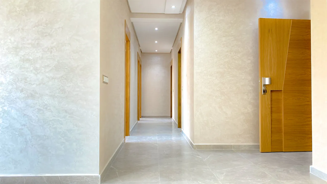 Résidence Mimouza - entrée appartement -