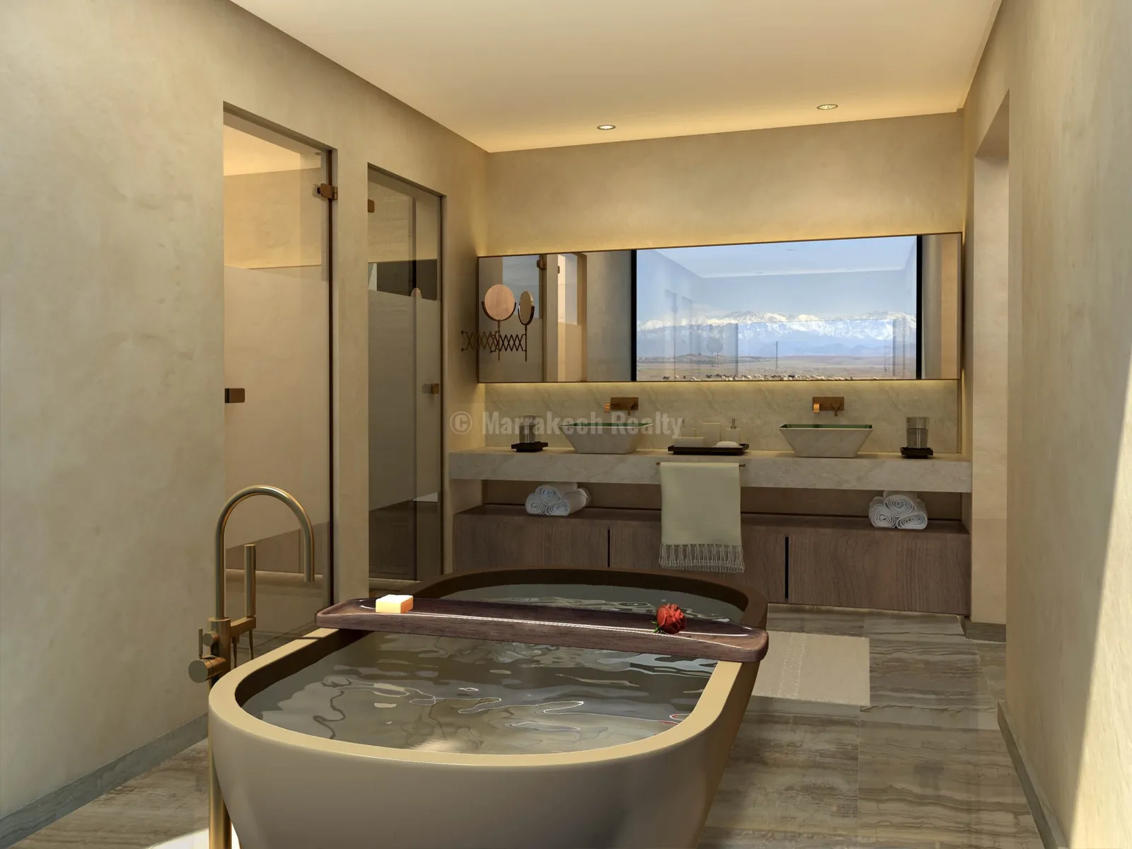 Villas de luxe de 3 à 5 chambres à vendre dans un prestigieux domaine à Marrakech
