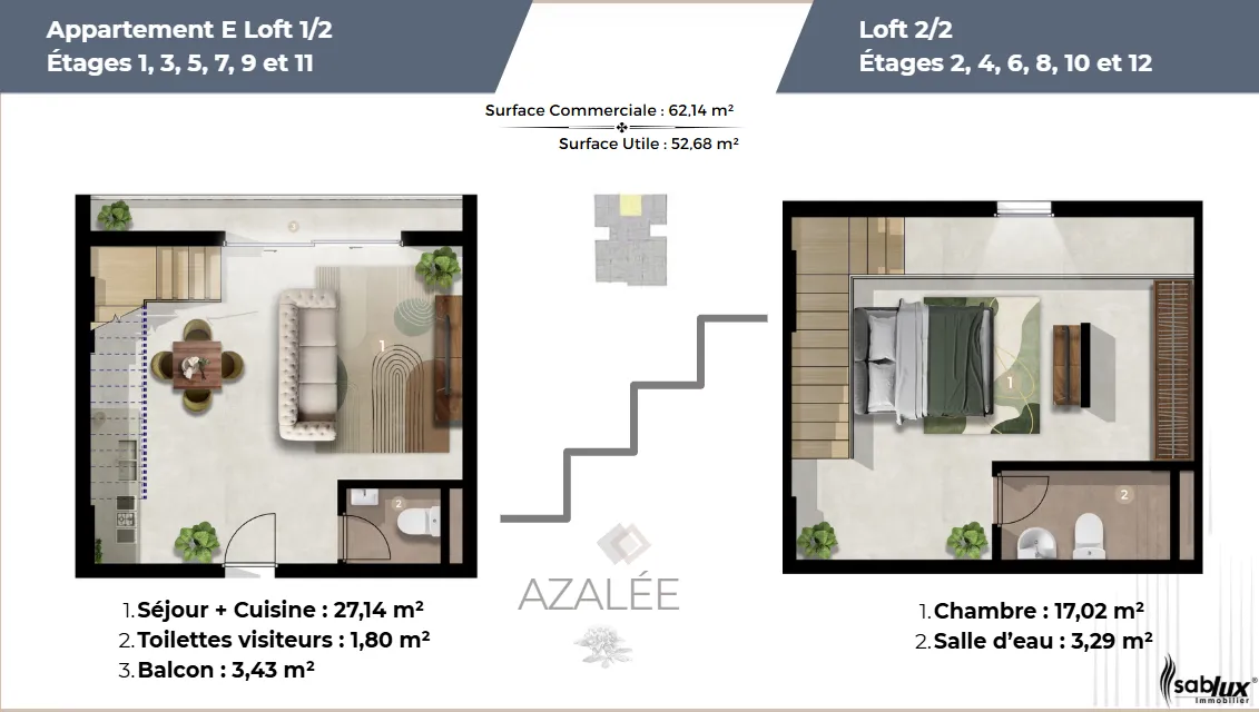 App. E Type Loft1/2 & Loft2/2