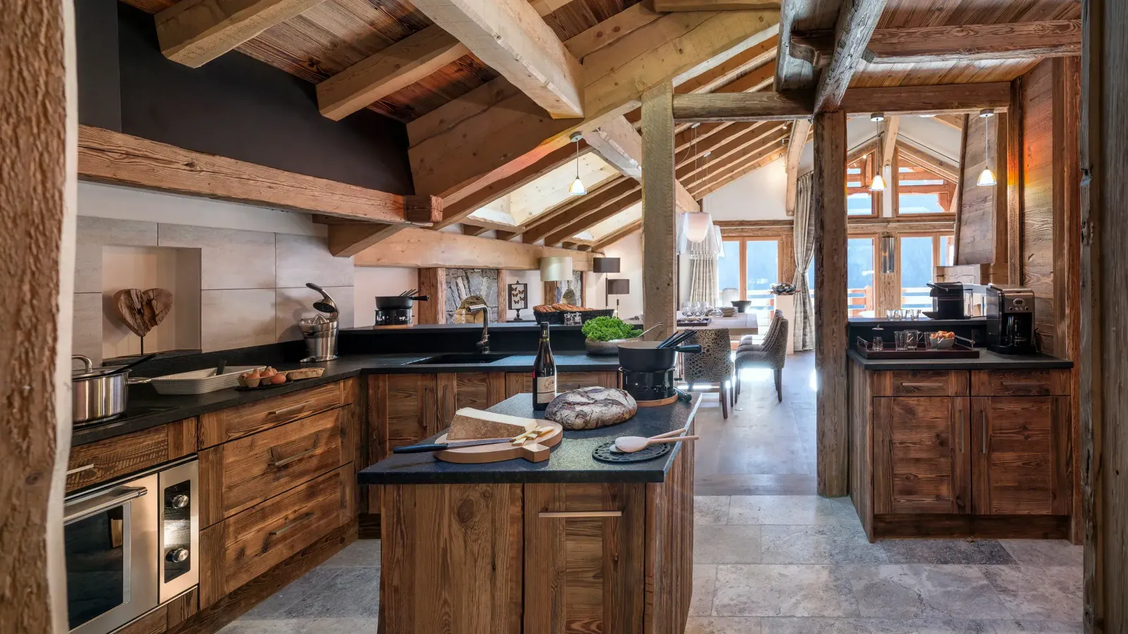 La Ferme de Juliette - Le Grand-Bornand - Été - Cuisine