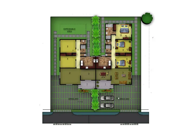 Bella Villa Floor plan