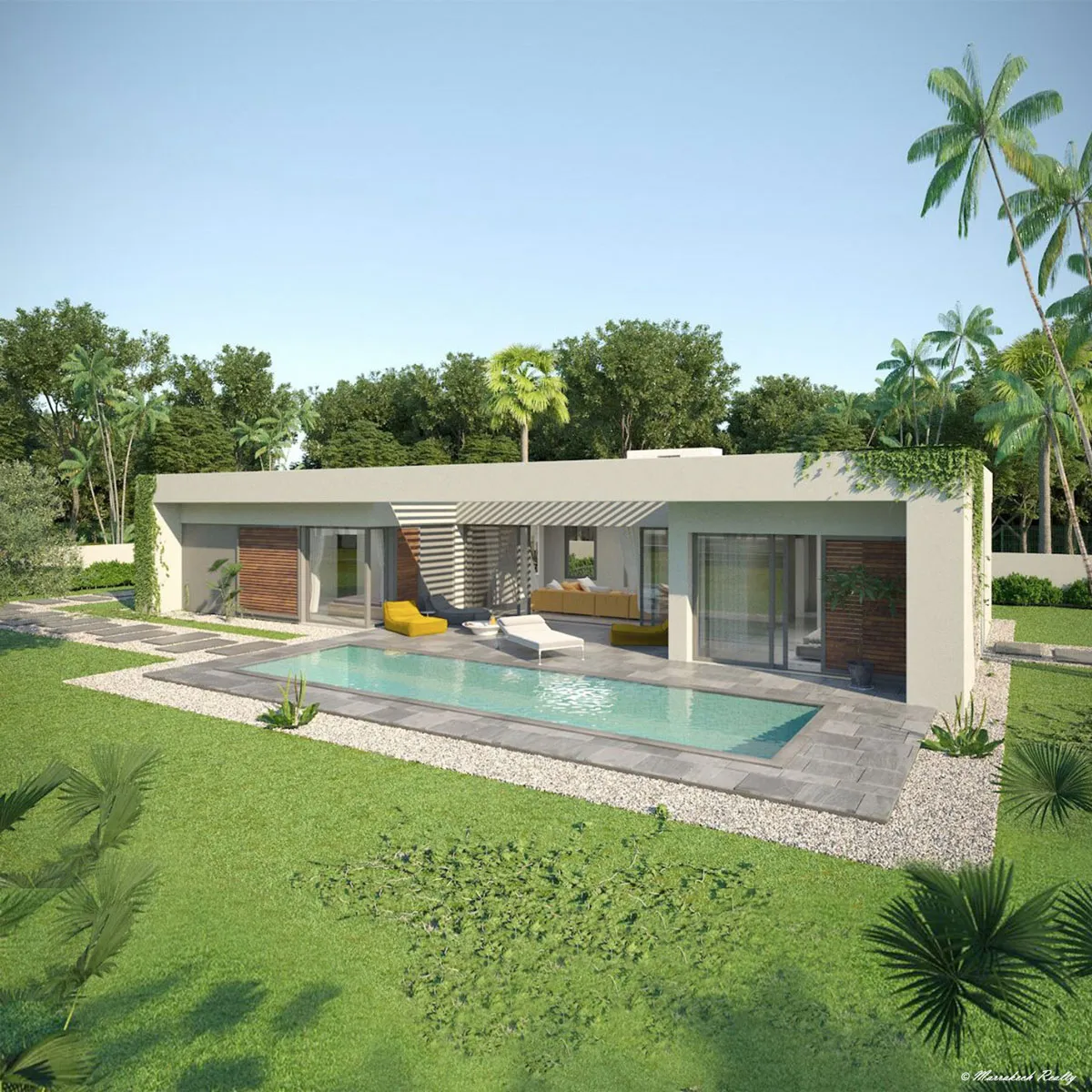 Villas contemporaines proches de Marrakech