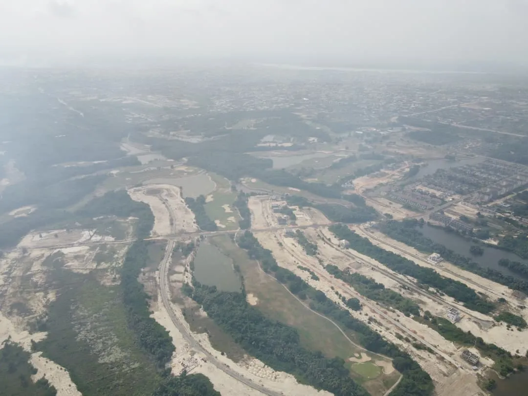 Waterfront Plots Aerial 4