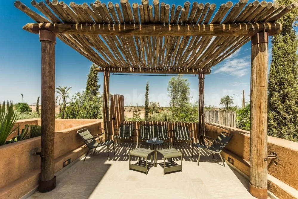 Domaine de villas neuves de style Kasbah à vendre très proche de Marrakech