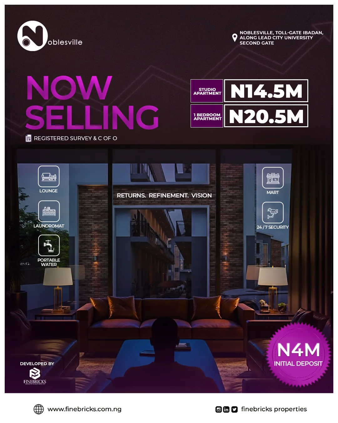 NOBLESVILLE — Lagos
