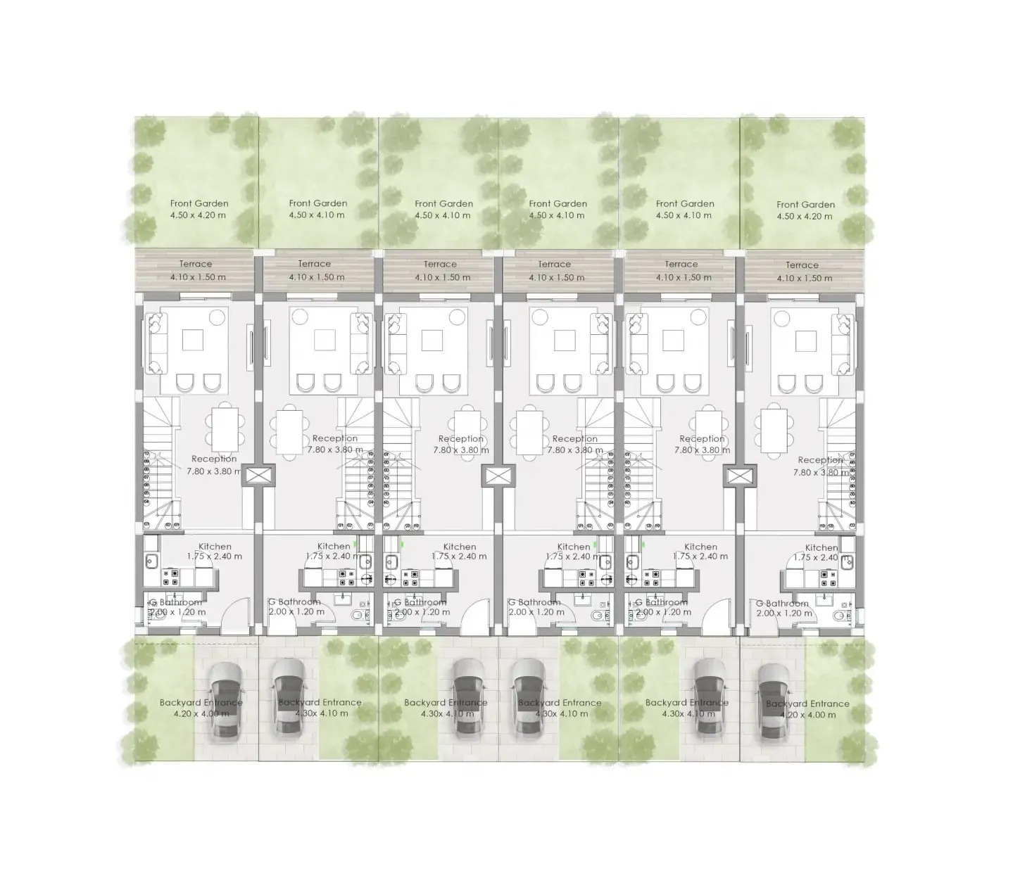 Town House – unit type design