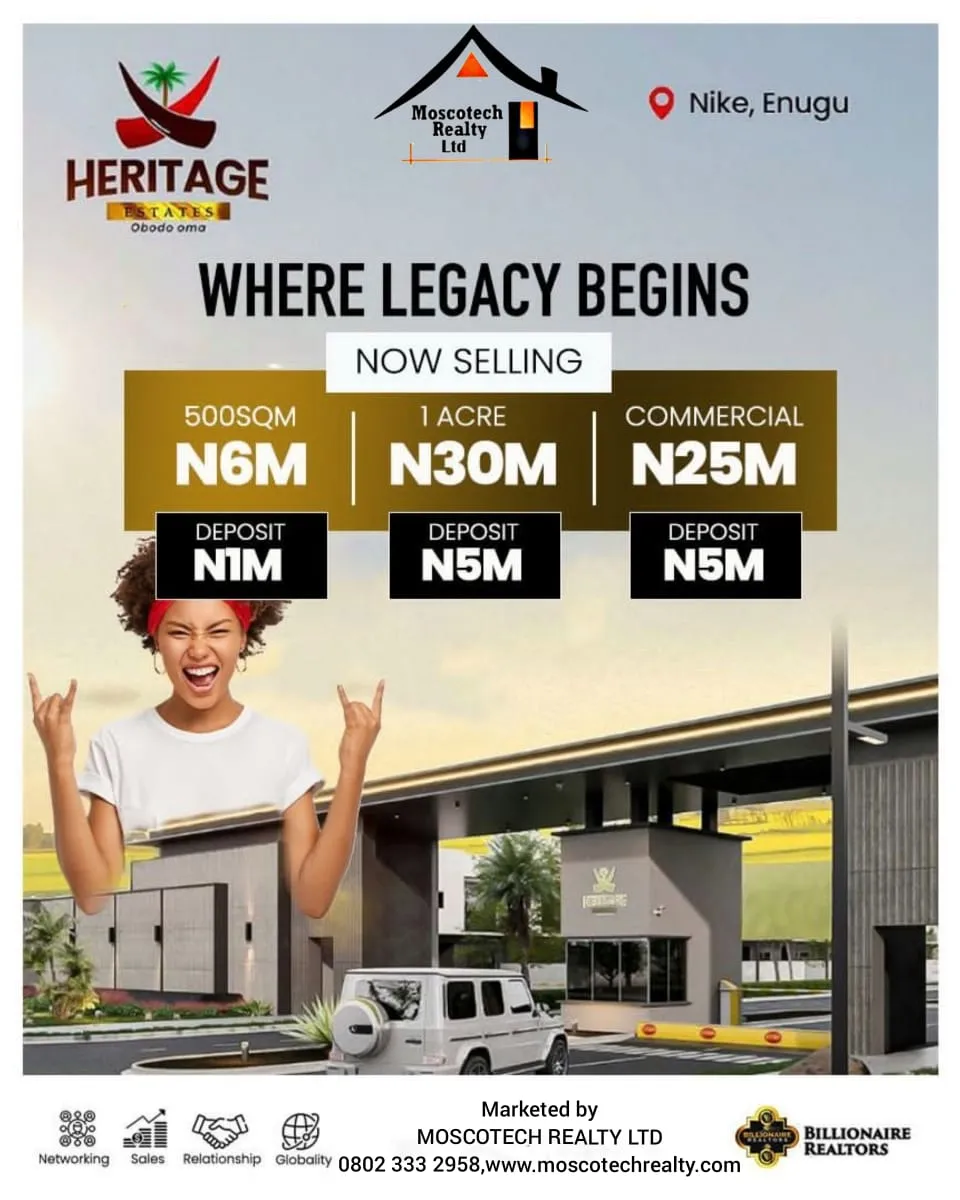 Heritage Estate Nike Enugu
