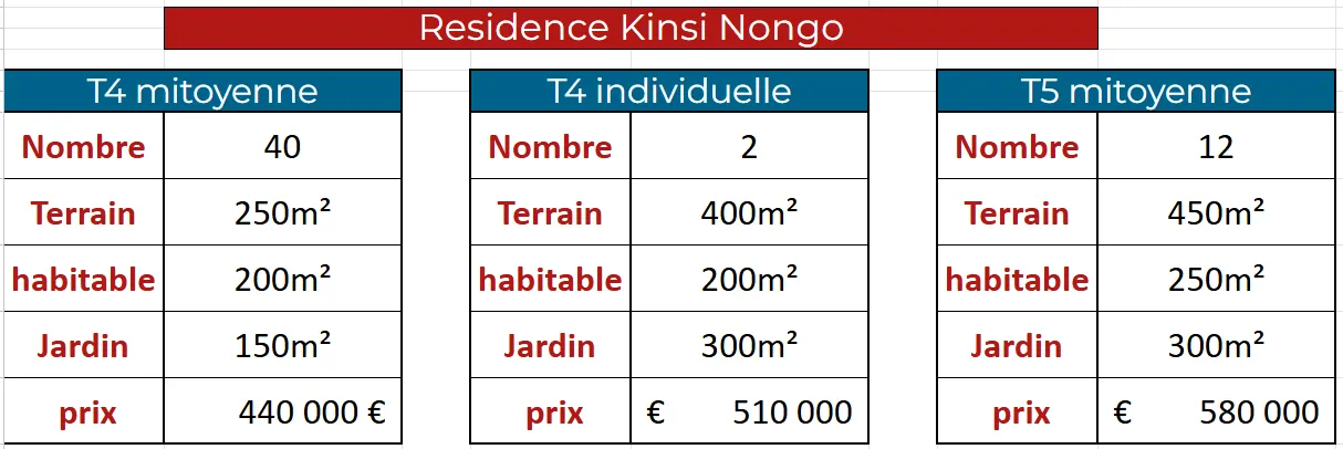 Résidence Kinsi Nongo