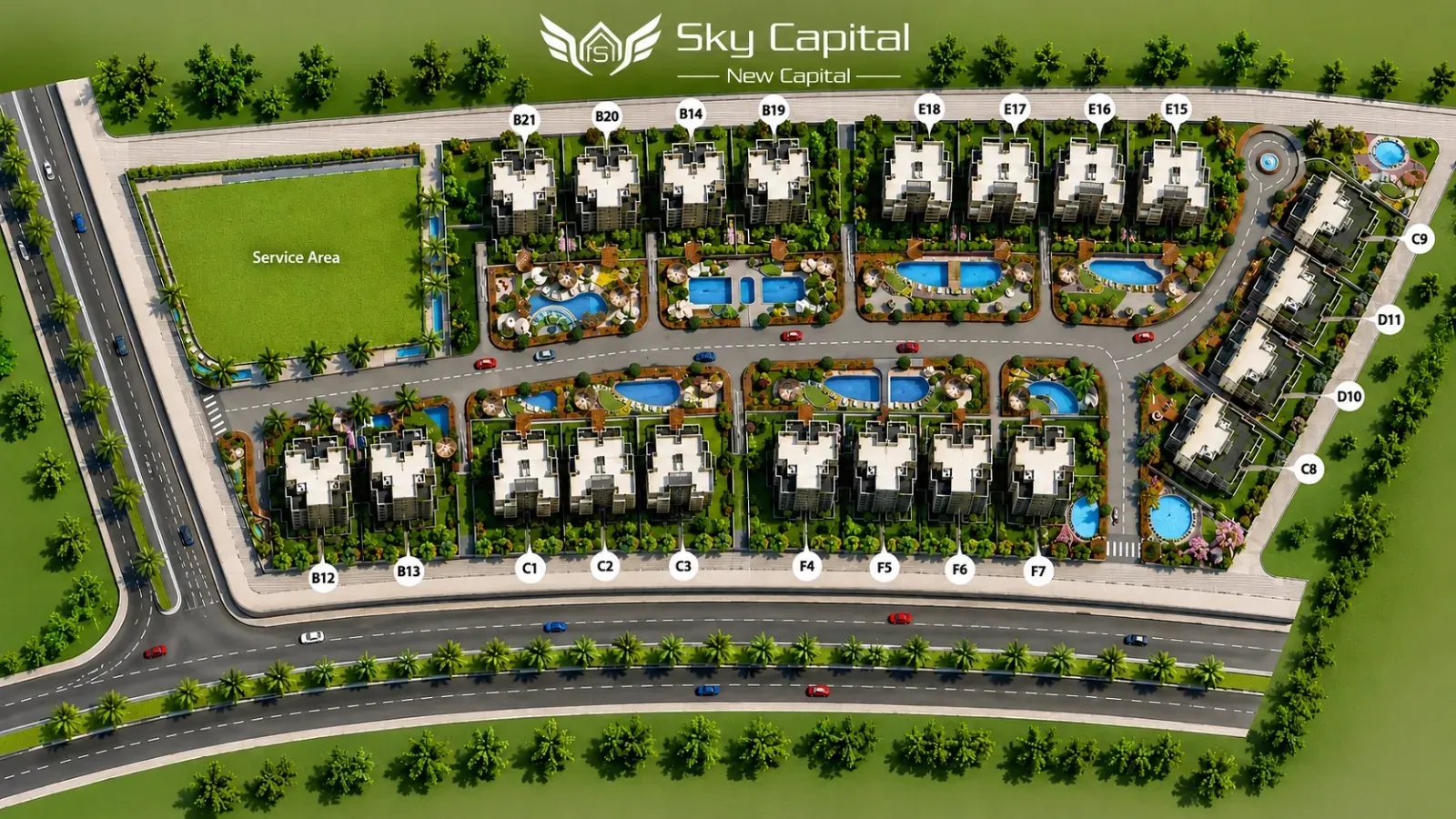 Sky Capital View R8 — New Administrative Capital