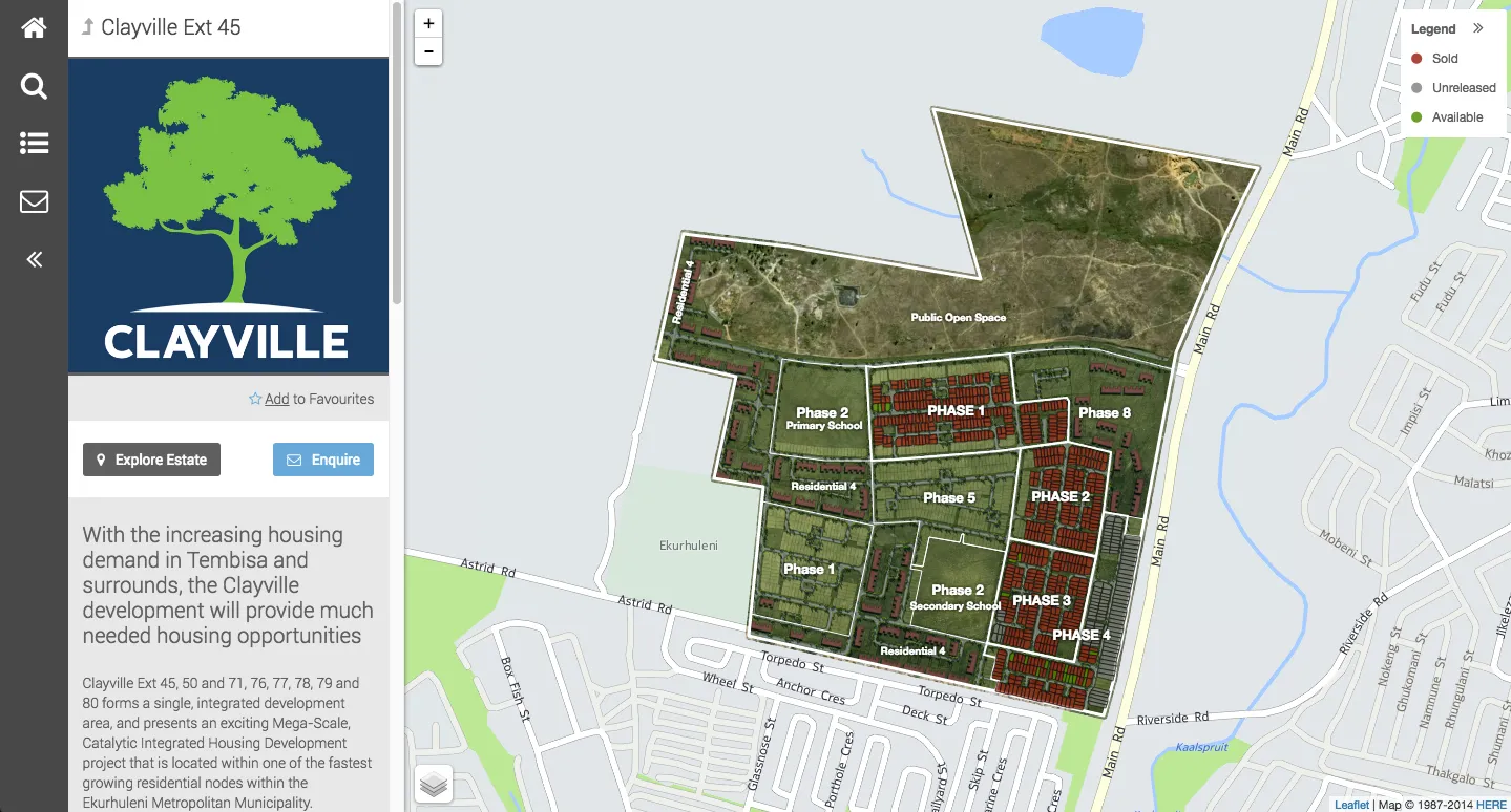 TEMBISA/CLAYVILLE EXT 45, 50 & 71 MEGA HOUSING PROJECT — Tembisa, Midrand
